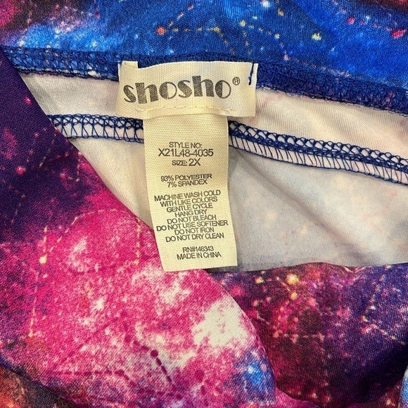 Shosho universe 2X capri leggings with pockets on each leg 2nd pic is colour - Picture 5 of 7